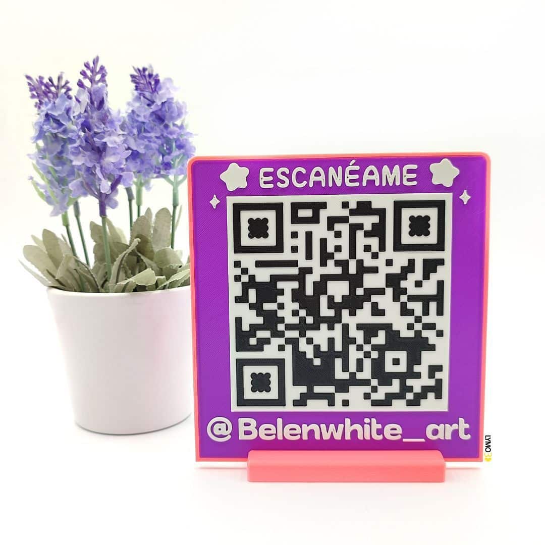 qr 3D personalizado Lymo3d Belenwite