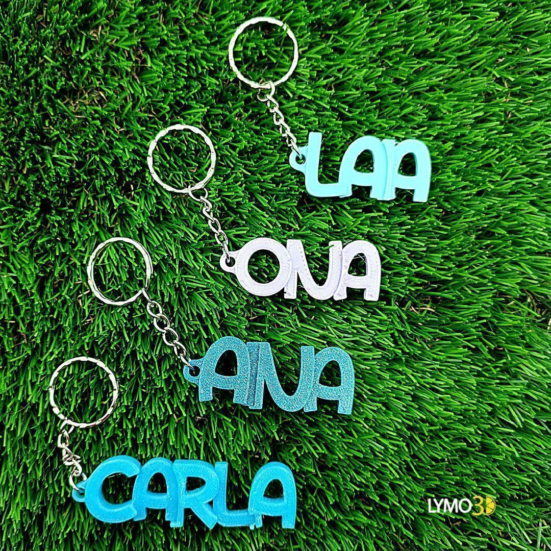 llaveros personalizados lymo3d