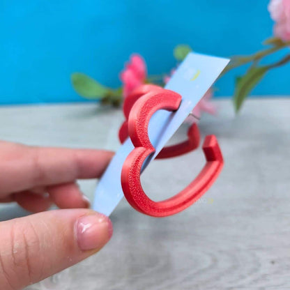 Diseño Pendientes eLove corazones x Lymo3D