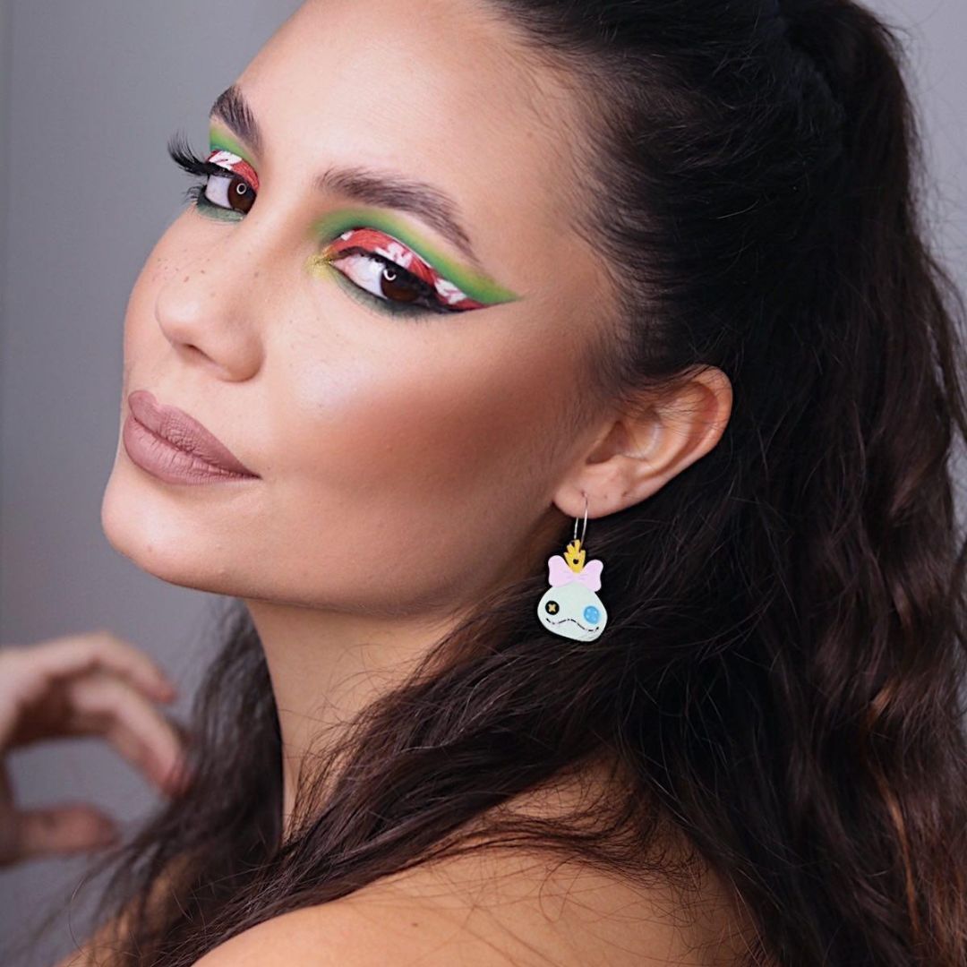 Pendientes muñeco de trapo x lymo3d yaiza perez