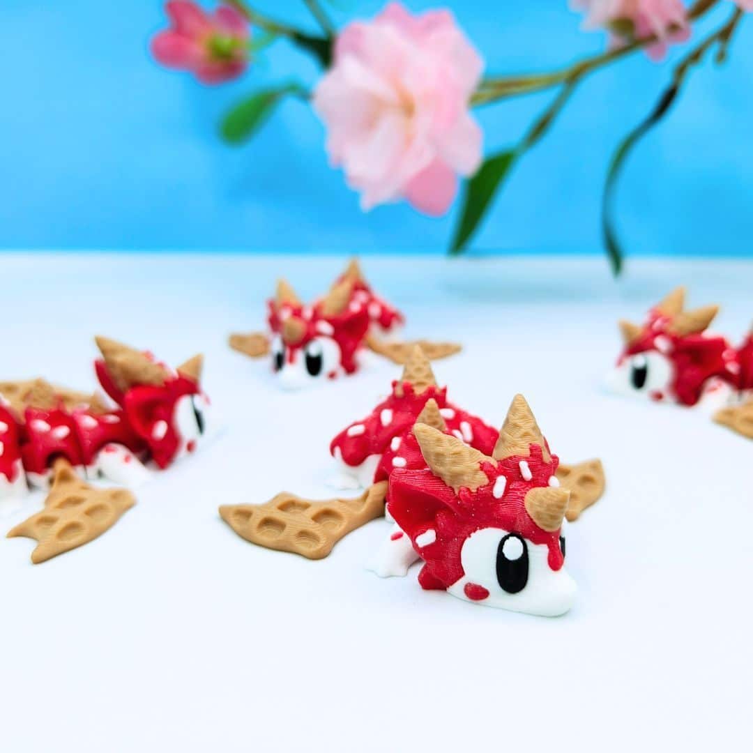 Adorable Ice Cream Dragon