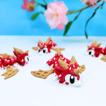 Adorable Ice Cream Dragon