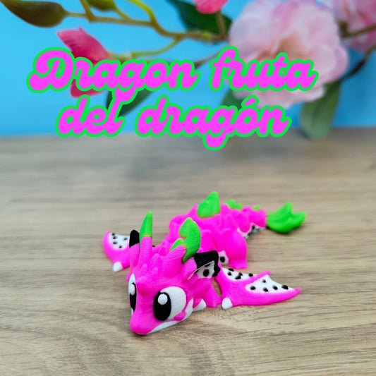 Encantador dragón fruta tropical