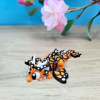 Dragón mariposa monarca