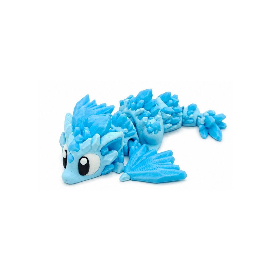 Dragón de hielo articulado