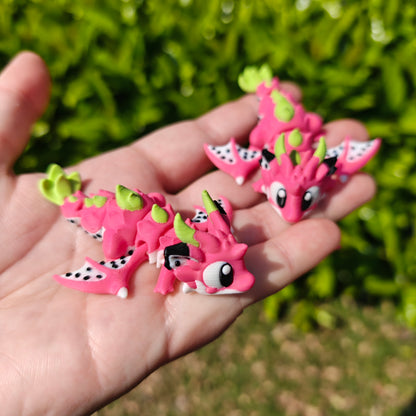 Charming tropical fruit dragon