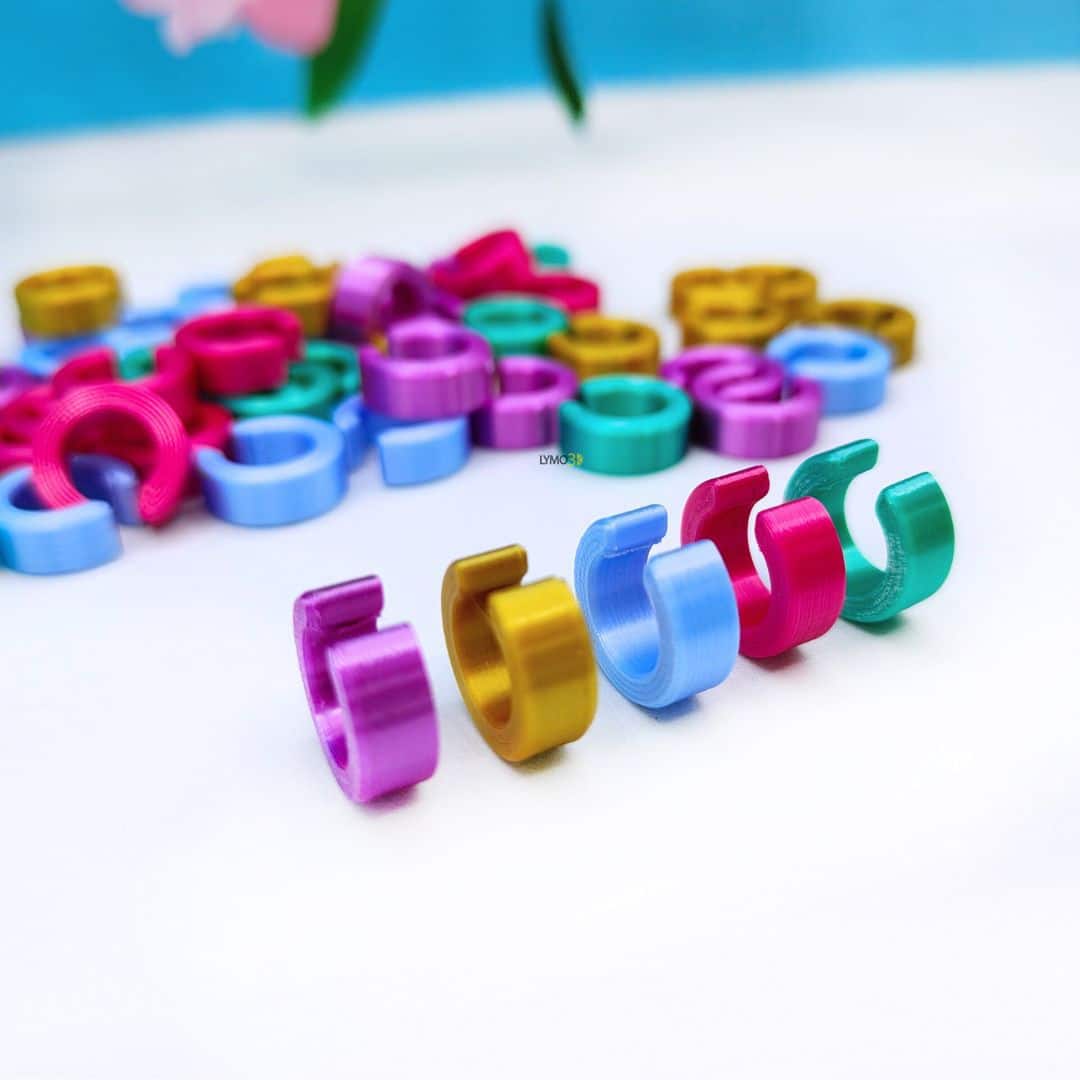 Ear cuffs 3D irresistibles (Colores Básicos)