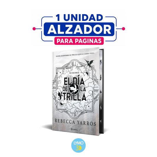 Alzador de páginas para El día de la Trilla – Empíreo, edición limitada con cantos tintados