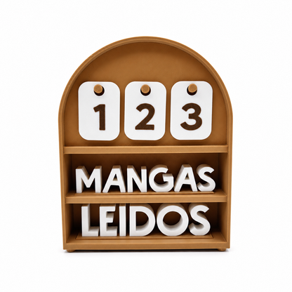 Mini estantería contador personalizable