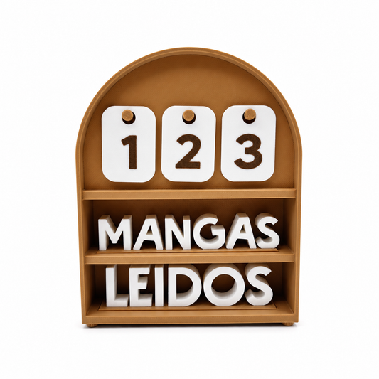 Mini estantería contador personalizable