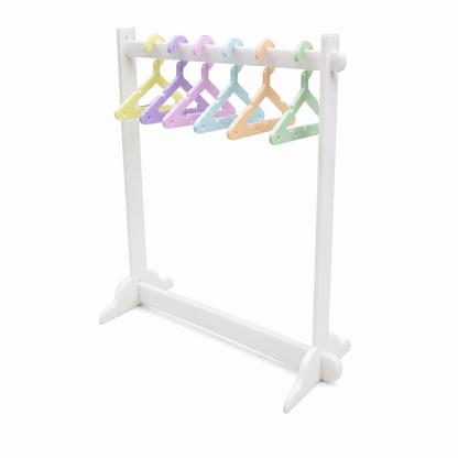 Earring display: Pastels coat rack