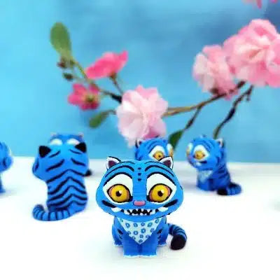 Figura Tigre Azul