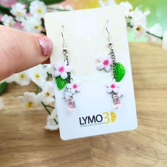 Pendientes Mini Flores de Cerezo