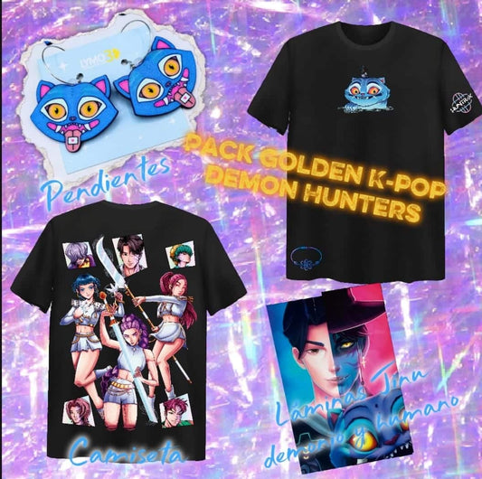 Pack Golden K-pop Demon Hunter