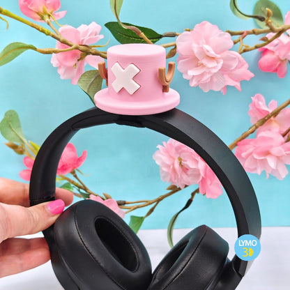 Gorrito medico kawaii para auriculares