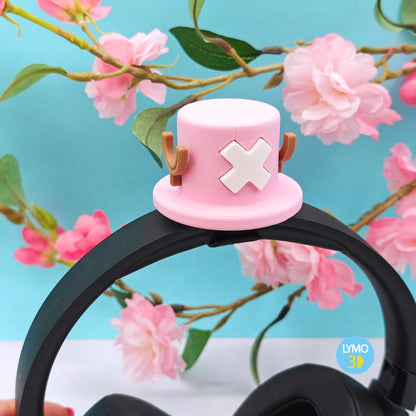 Gorrito medico kawaii para auriculares
