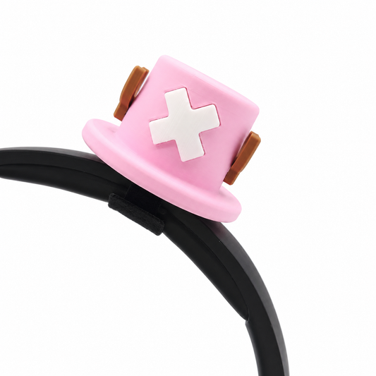 Gorrito medico kawaii para auriculares