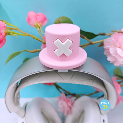 Gorrito medico kawaii para auriculares