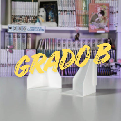 Grado B: Pack sujetalibros invisible