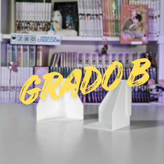 Grado B: Pack sujetalibros invisible