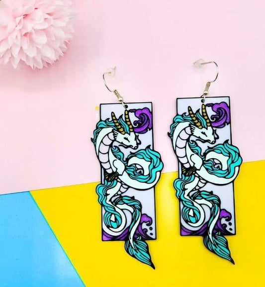 Pendientes Dragón del Templo