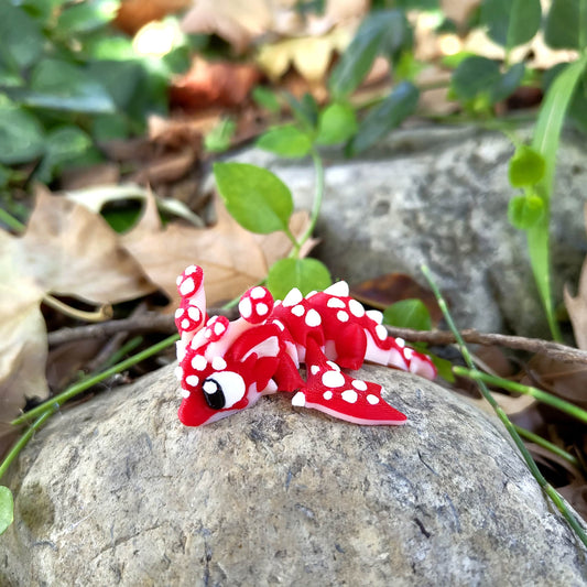 Dragón seta del bosque encantado