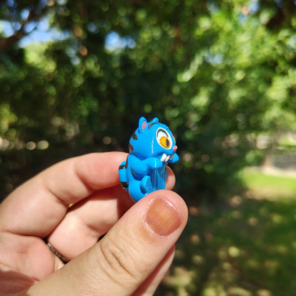 Hyper blue tiger