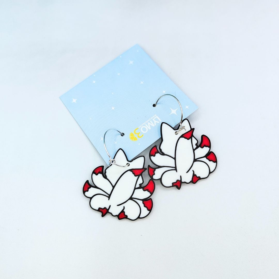 Pendientes Kitsune