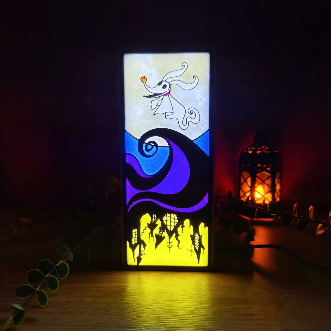 Lámpara 3D: Ilumina tu Halloween