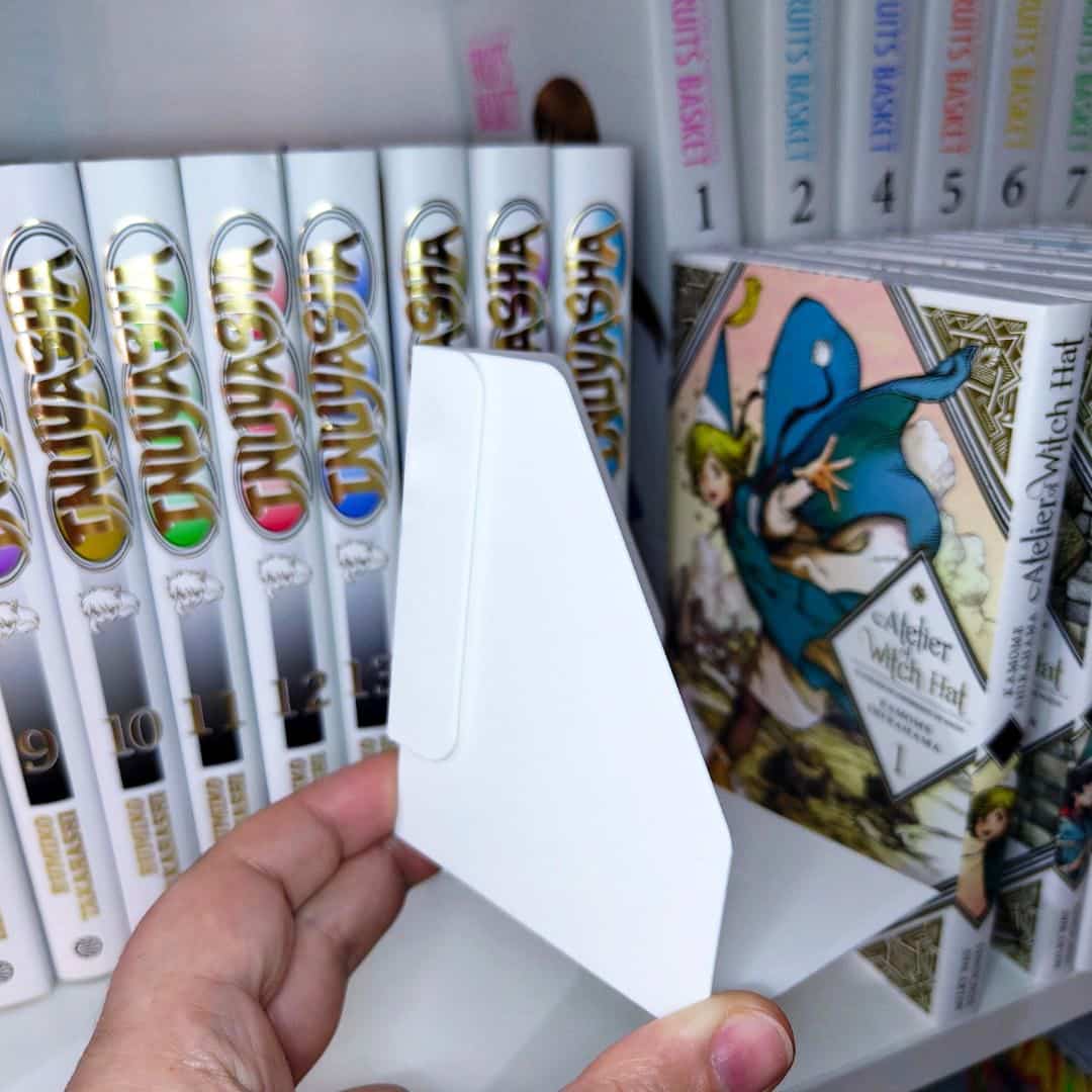 Grado B: Pack sujetalibros invisible