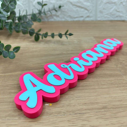 Letras decorativas 3D