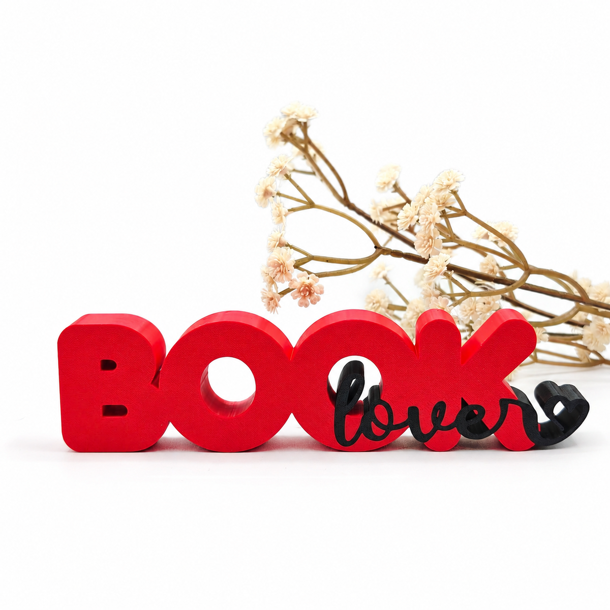 Letras decorativas Book lovers