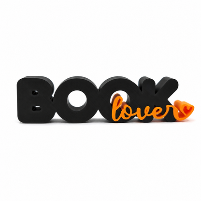 Letras decorativas Book lovers