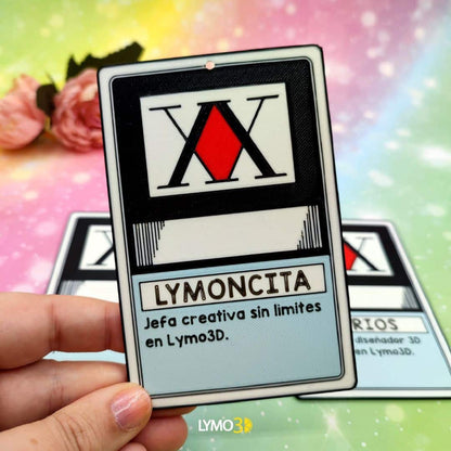 Tarjeta de identificación personalizada