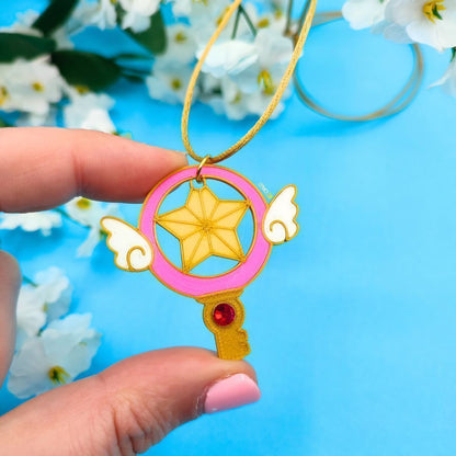 Colgante llave estrella