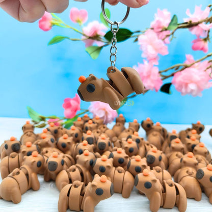 Llavero articulado: Capibara