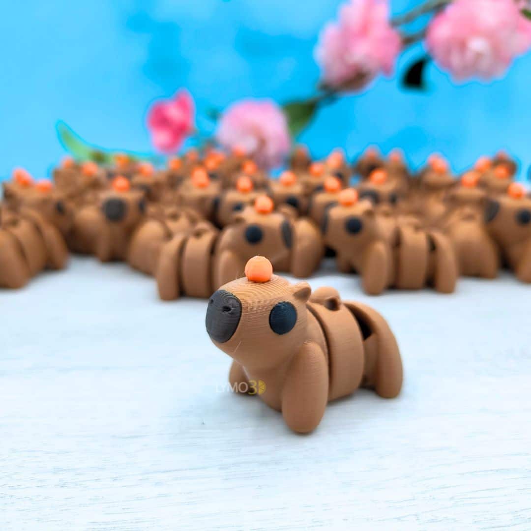 Llavero articulado: Capibara