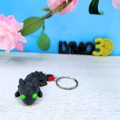 Dragons Articulated Keychain Pack