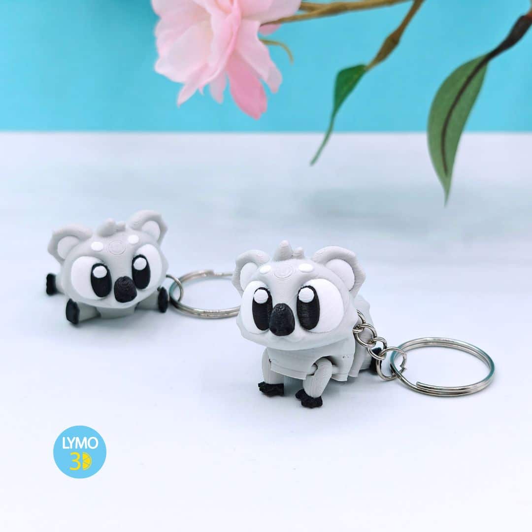 Llavero koala articulado