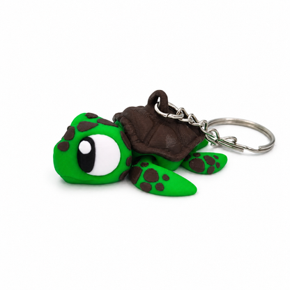 Llavero tortuga articulada