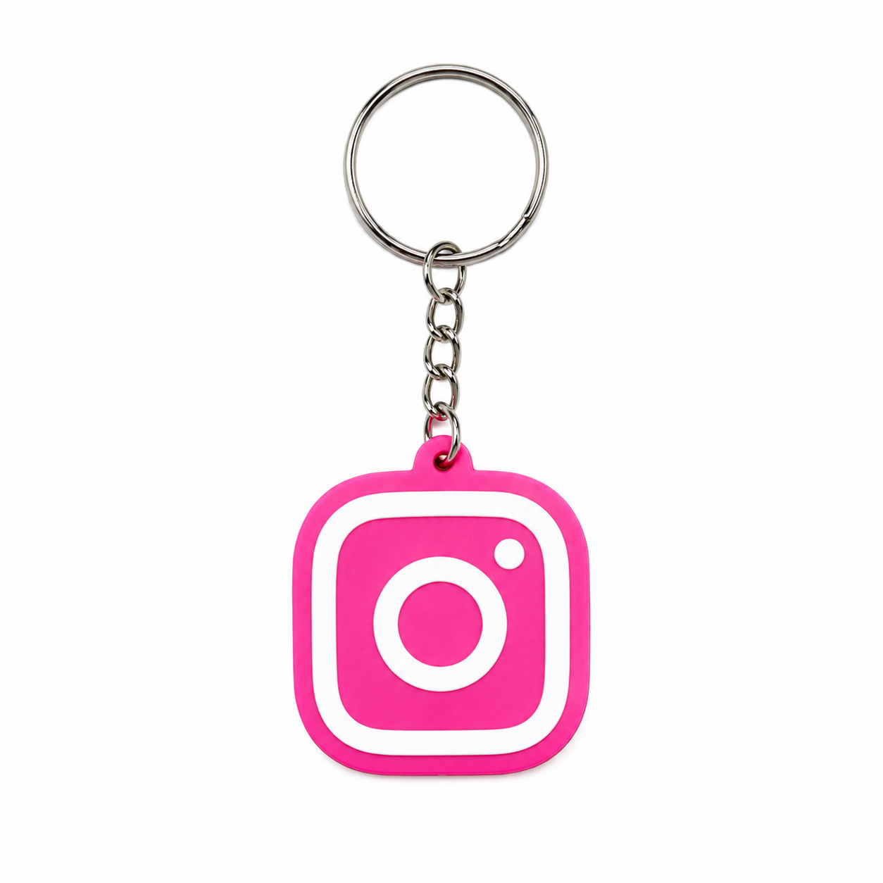 Personalisierter NFC-Schlüsselanhänger mit Instagram-Logo