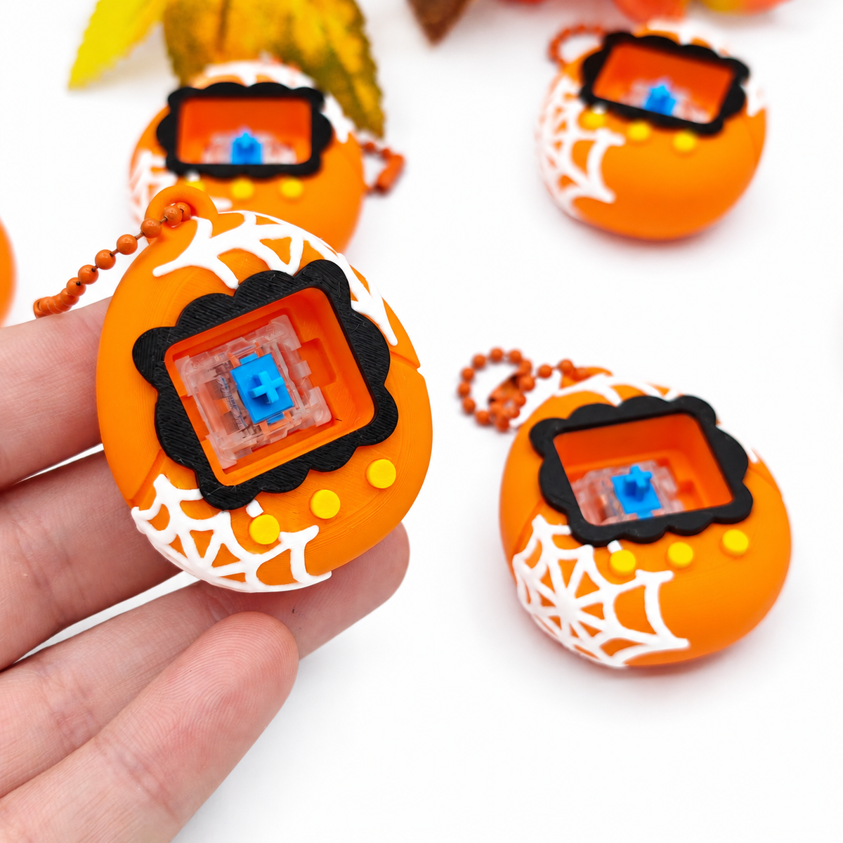 Llavero clicker Calabaza Embrujada