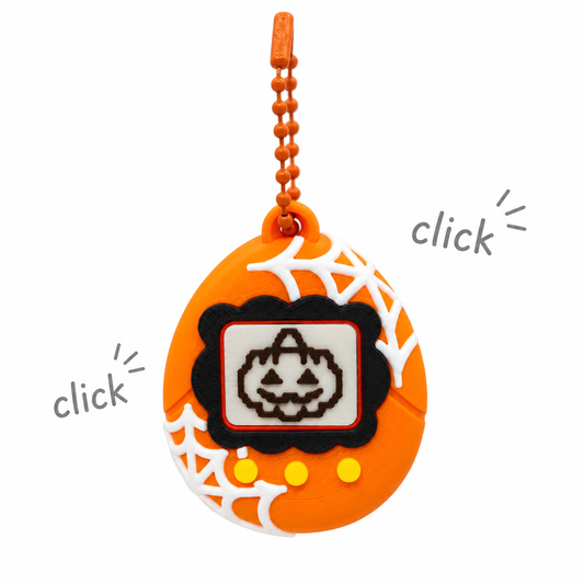 Llavero clicker Calabaza Embrujada