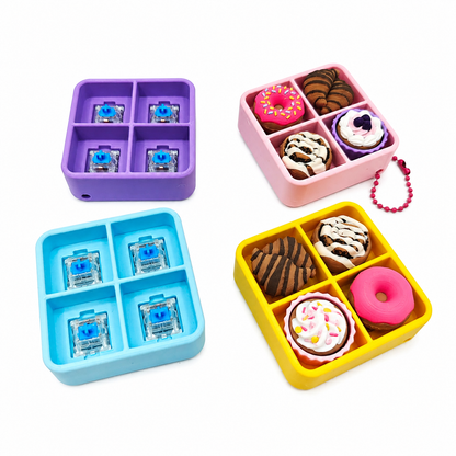 Llavero clicker caja de pasteles