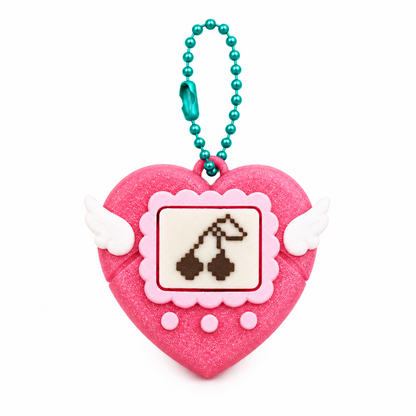 Llavero clicker corazón magical wings
