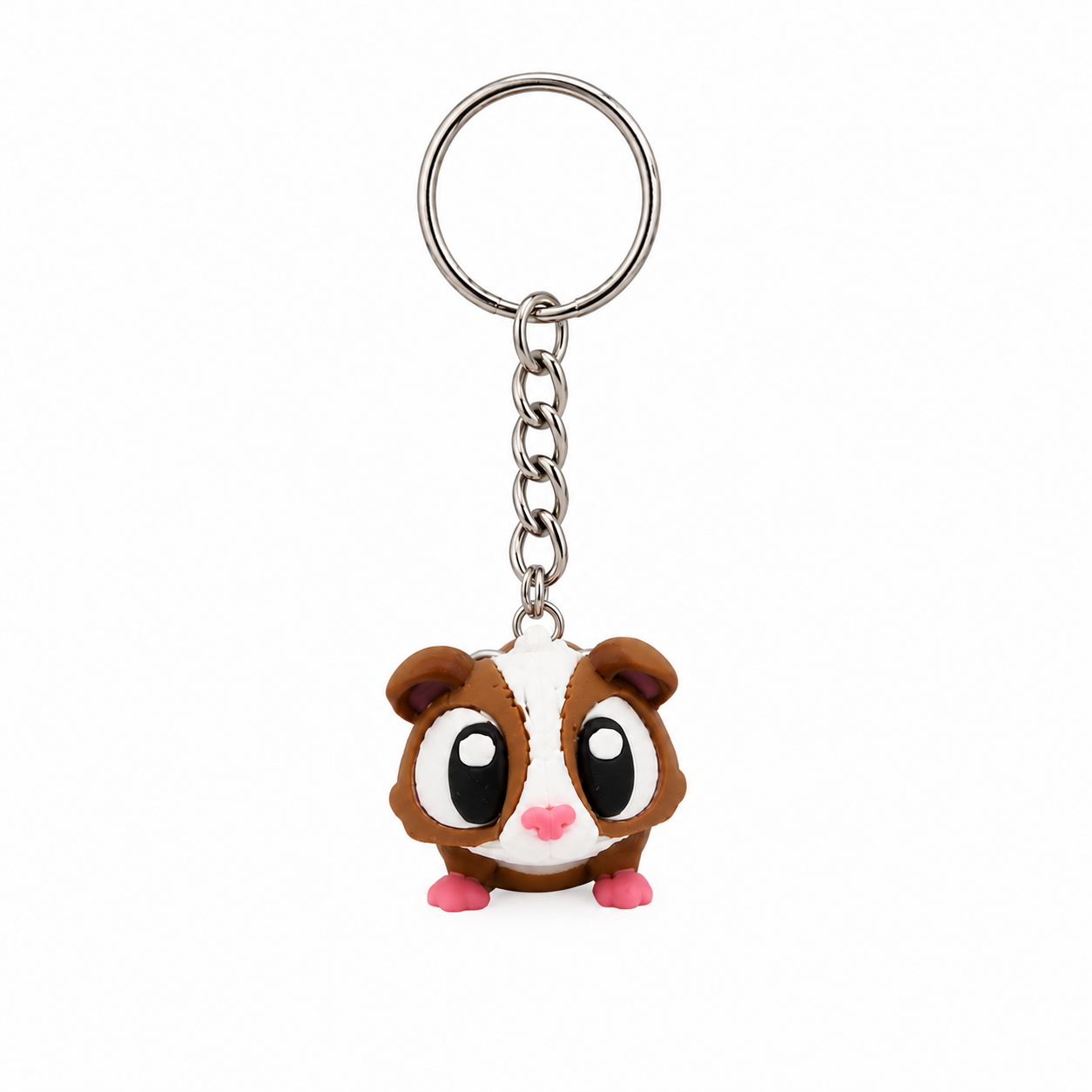 Articulated hamster keychain