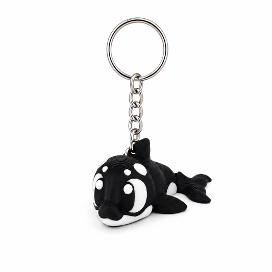 Llavero orca articulada