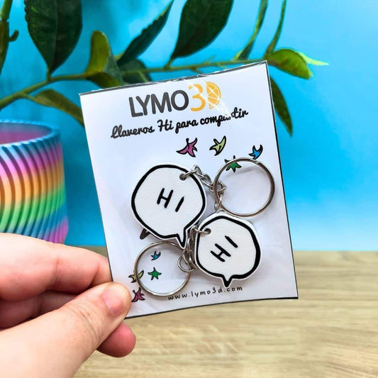 Llaveros HI para compartir x Lymo3D - 6