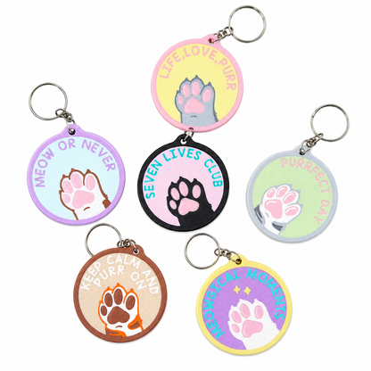 Michipatitas: Charity keychains made with love