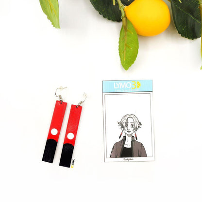 Rebel leader earrings